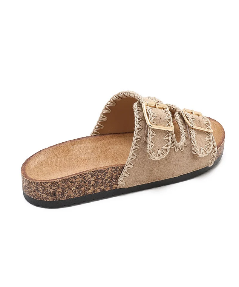 Pantoletten Zandra Beige