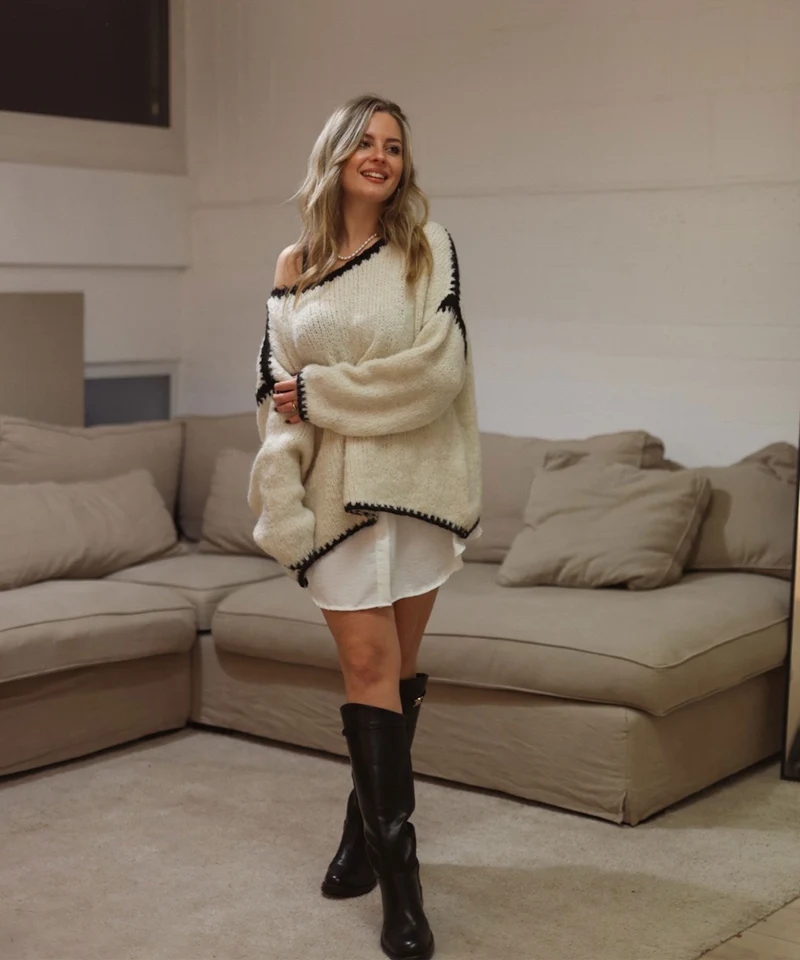 Pullover Helena Beige