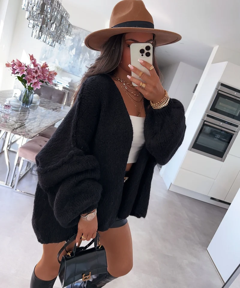 Cardigan Ray Schwarz