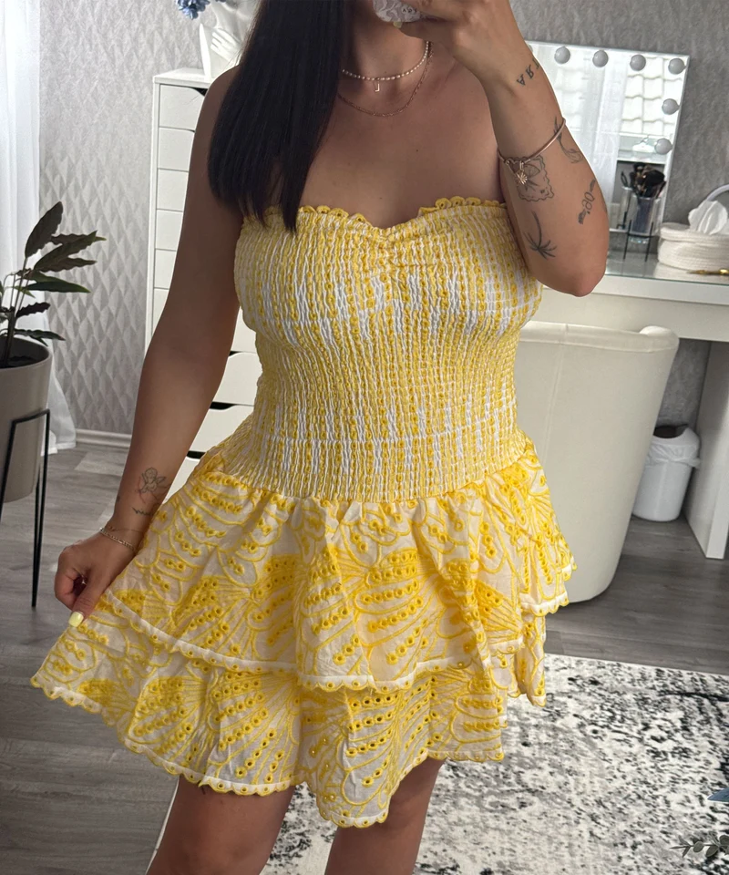 Kleid Maryka Gelb