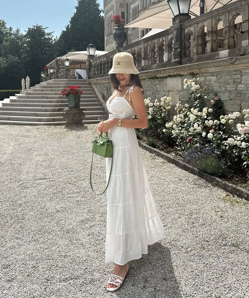 Kleid Elin Weiß