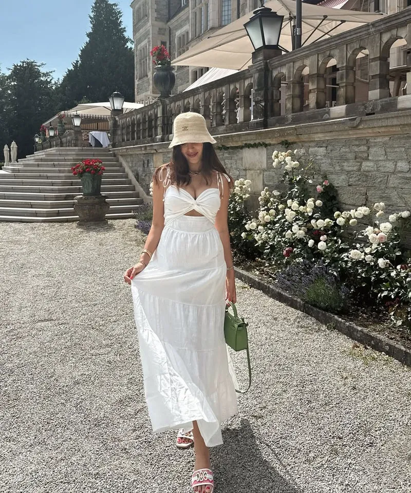 Kleid Elin Weiß