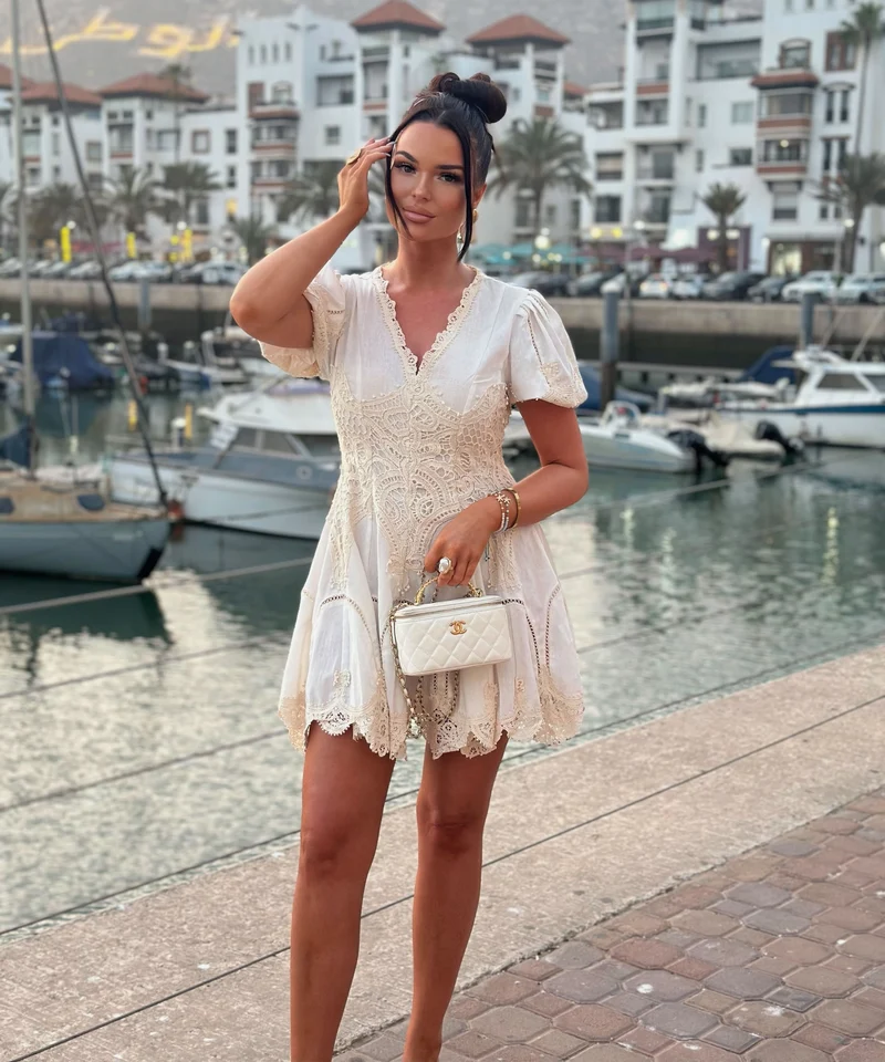 Kleid Nola Weiß