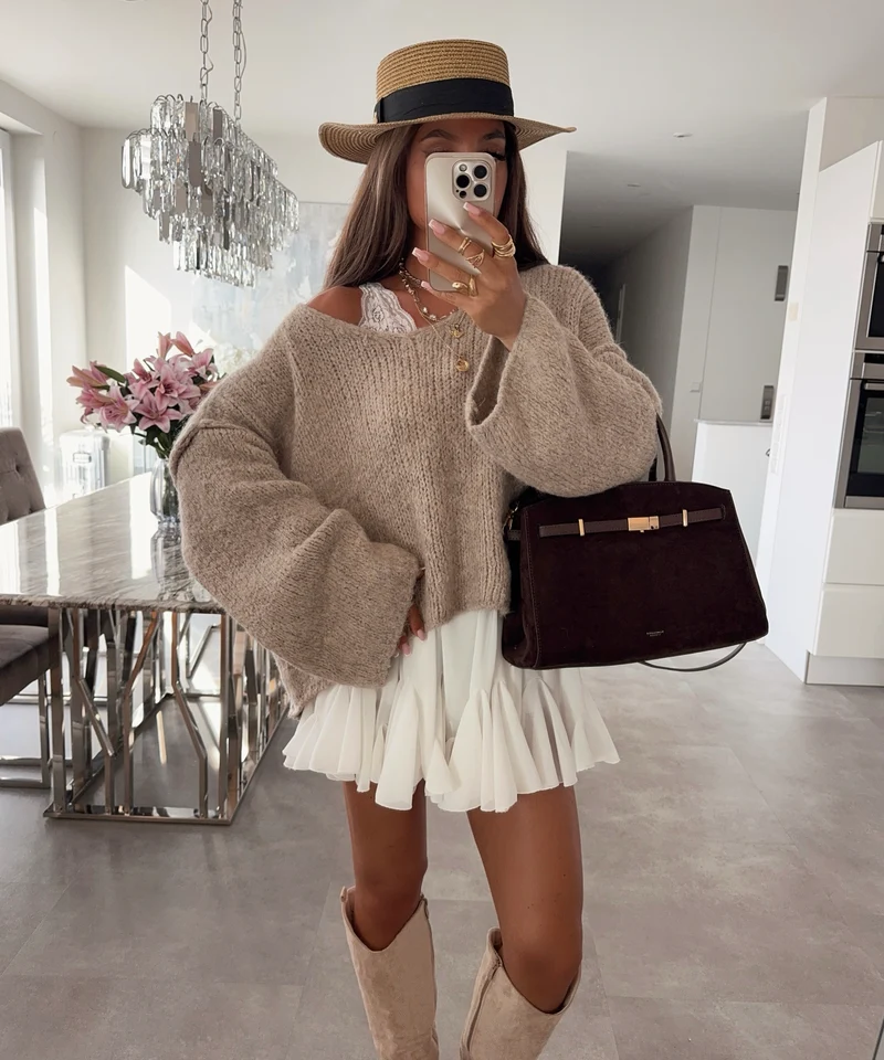 Pullover Rava Taupe