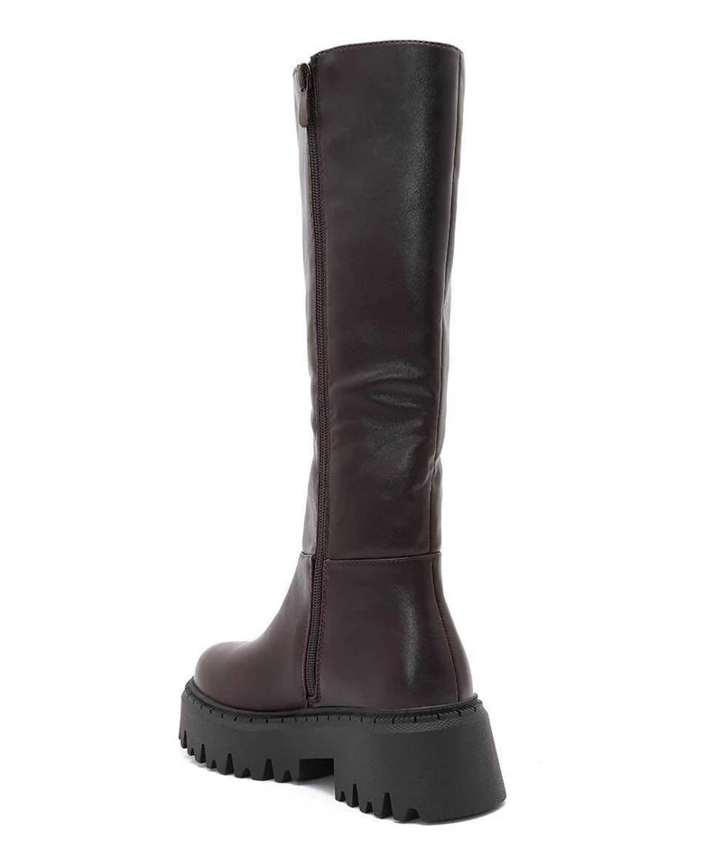 Chunky Stiefel Elina Braun