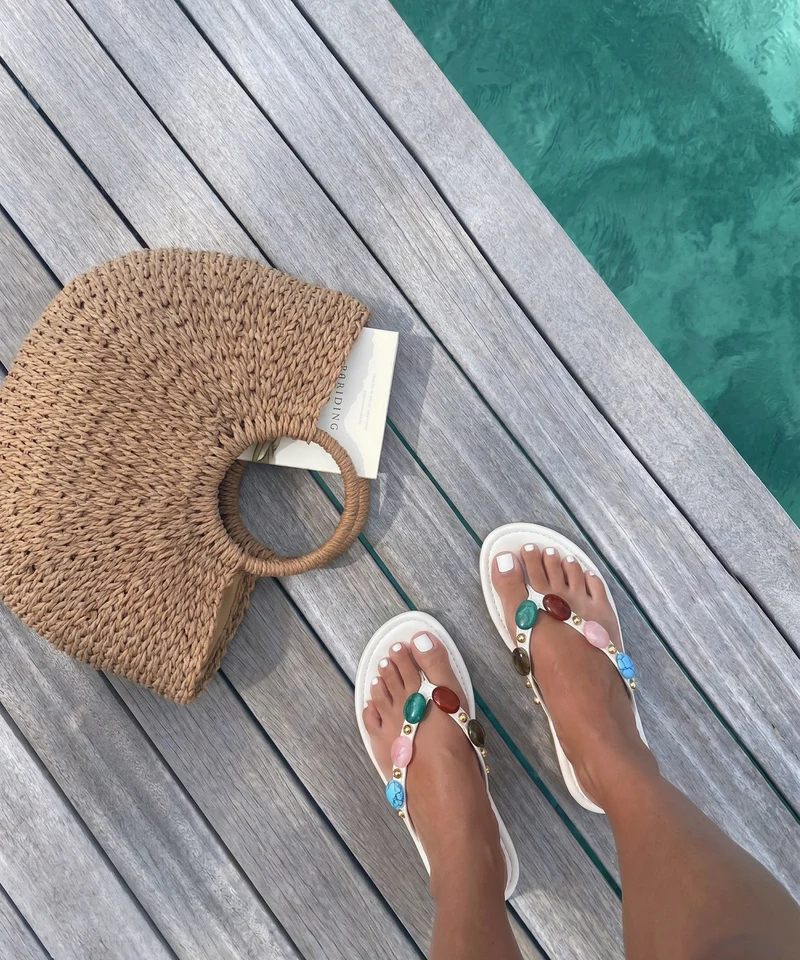 Flip Flop Brita Weiß