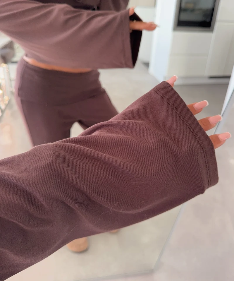 Longsleeve Faya Braun