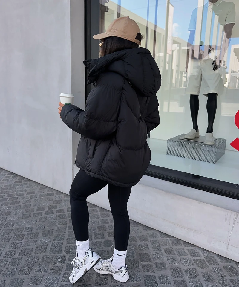 Pufferjacke Fina Schwarz