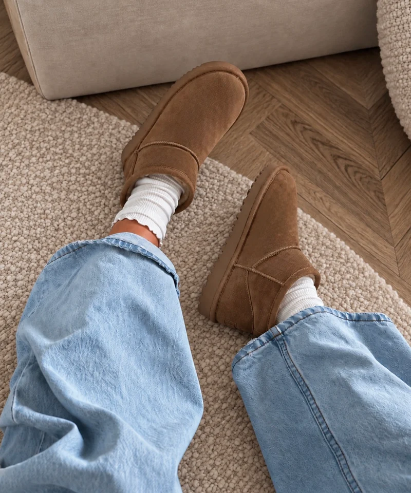 Gefütterte Boots Ciri Chestnut