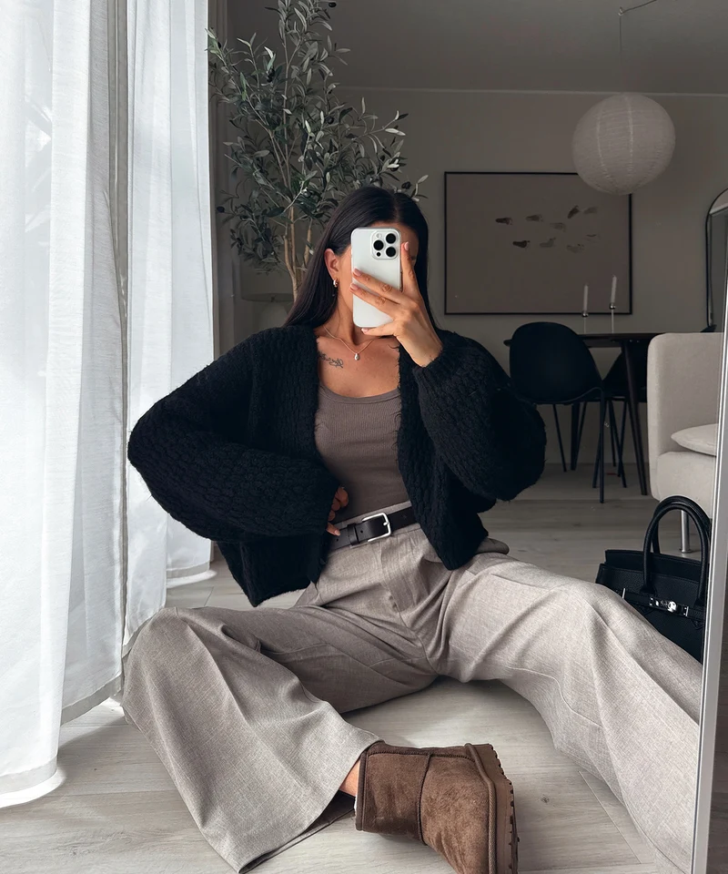 Cardigan Devina Schwarz