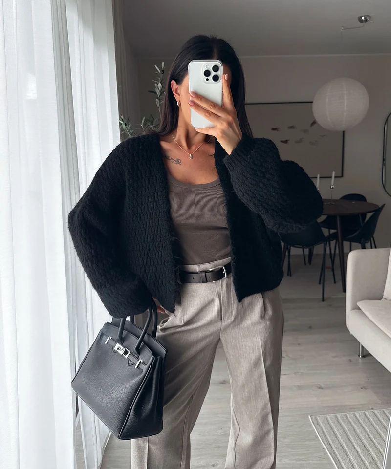 Cardigan Devina Schwarz