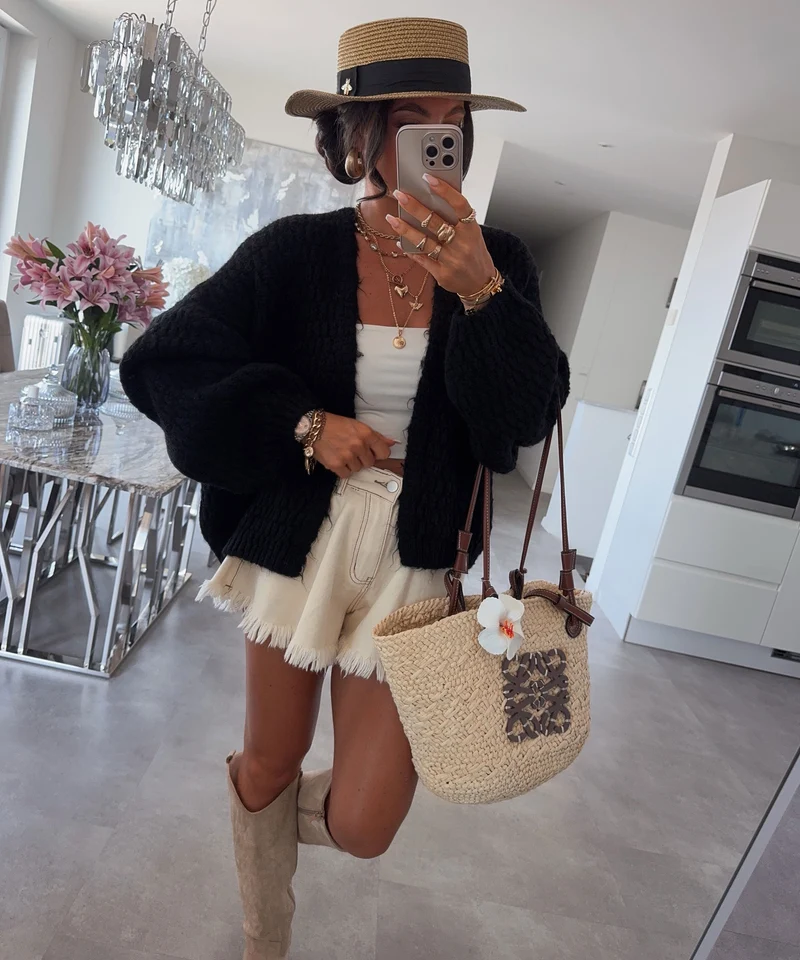 Cardigan Devina Schwarz