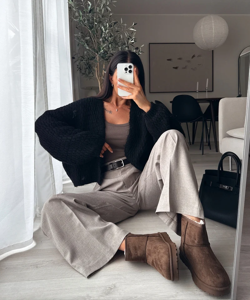 Cardigan Devina Schwarz