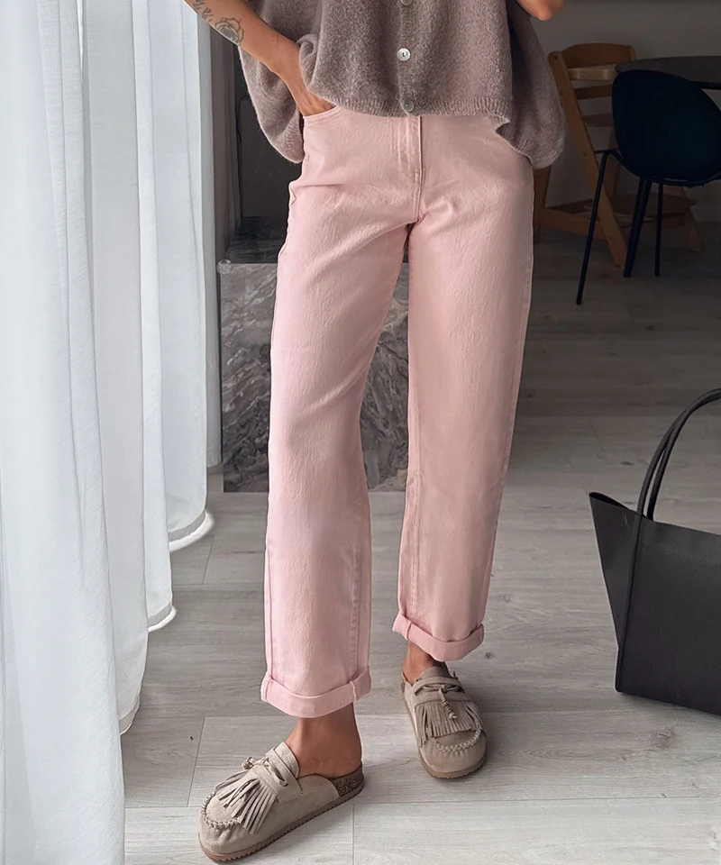 Pantoletten Rina Beige