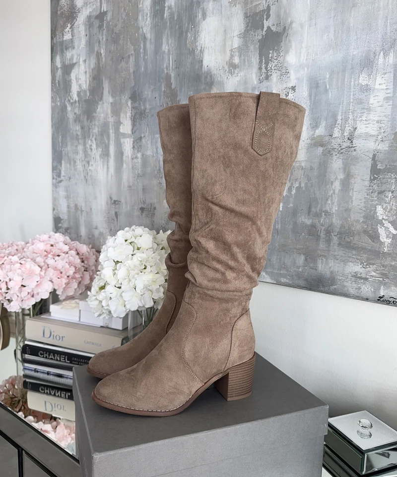 Stiefel Betty Taupe