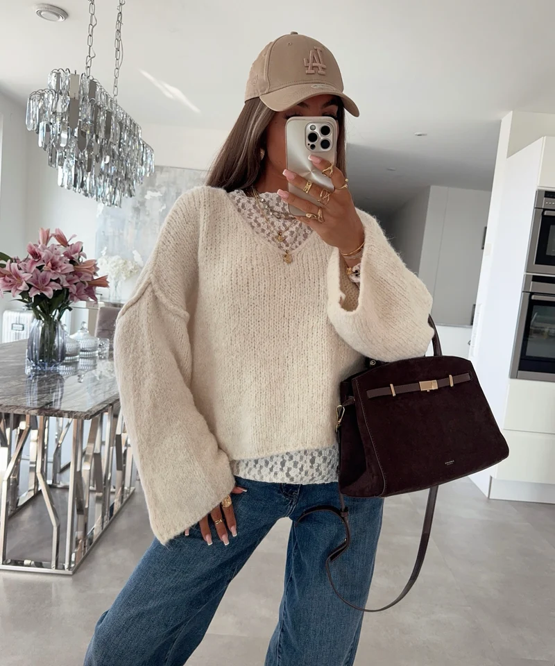 Pullover Rava Beige