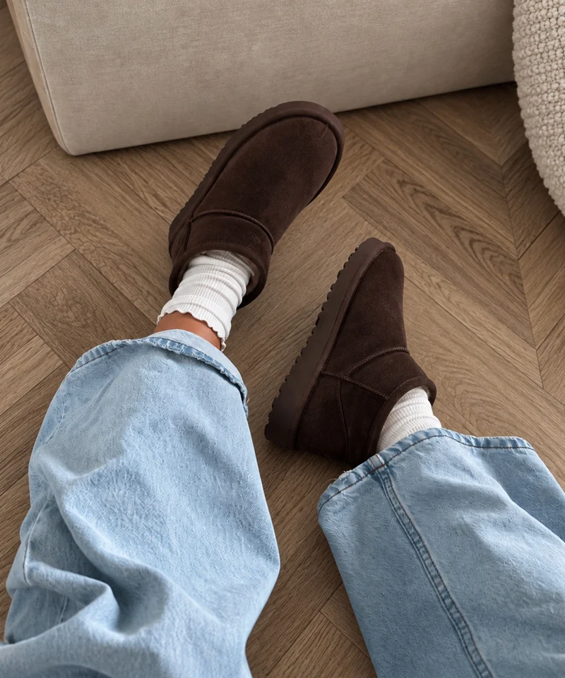Gefütterte Boots Ciri Braun