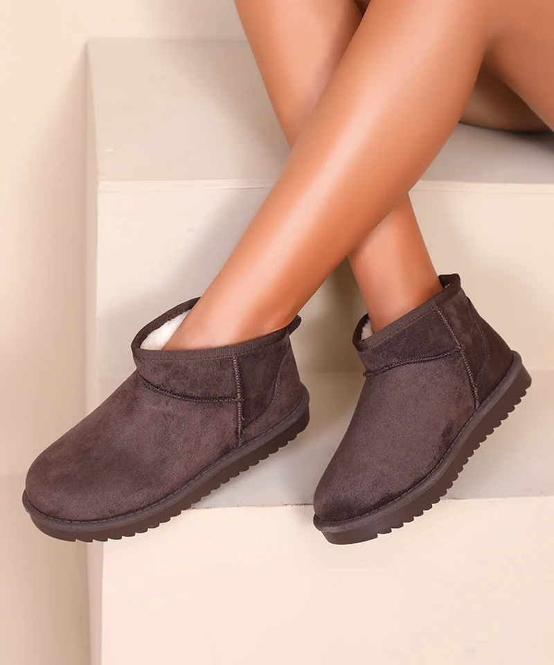 Gefütterte Boots Ciri Braun