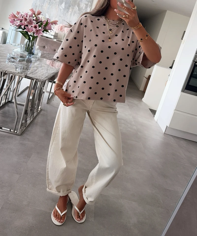 T-Shirt Vittoria Taupe