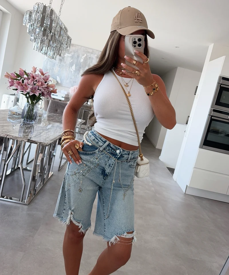Bermuda Shorts Lusiana Blau