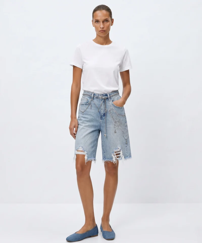 Bermuda Shorts Lusiana Blau