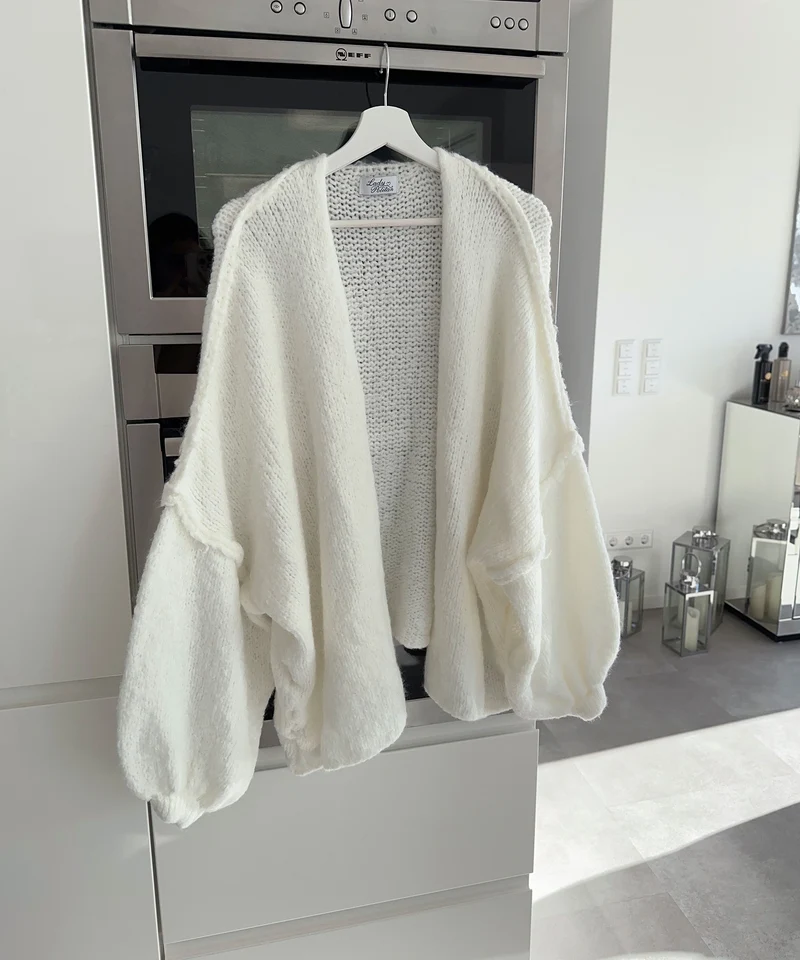Cardigan Ray Weiß