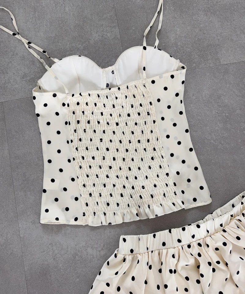 Set Rieka Punkte Beige