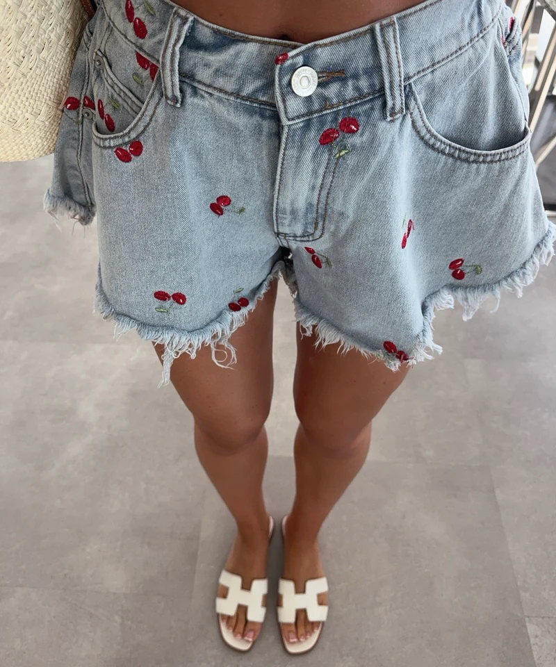 Shorts Jennifer Cherry Blau