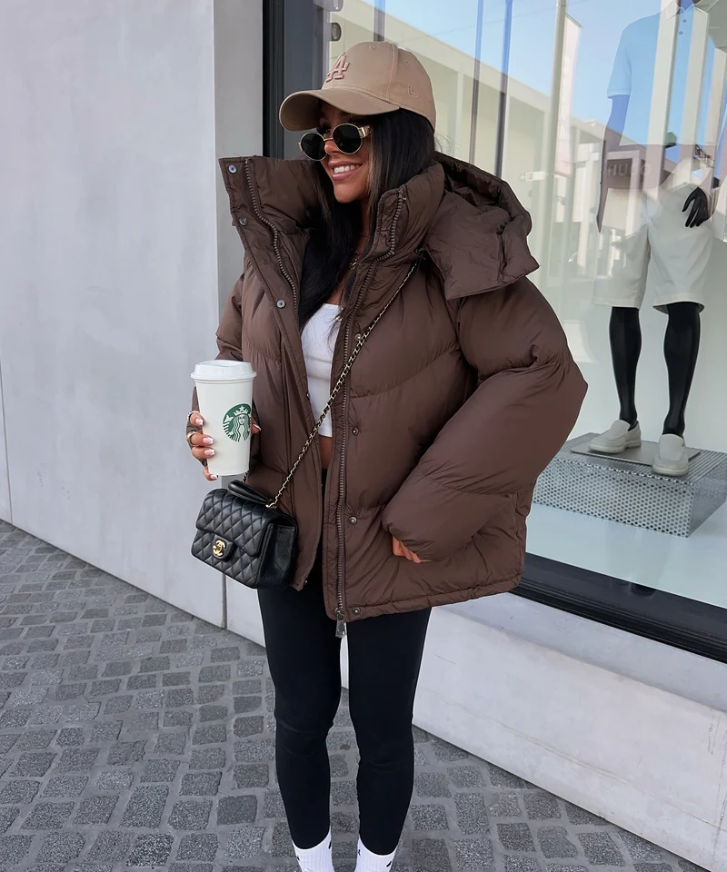 Pufferjacke Fina Braun