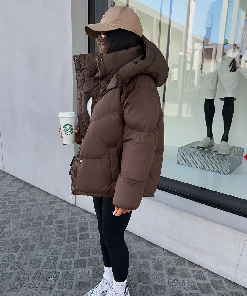 Pufferjacke Fina Braun