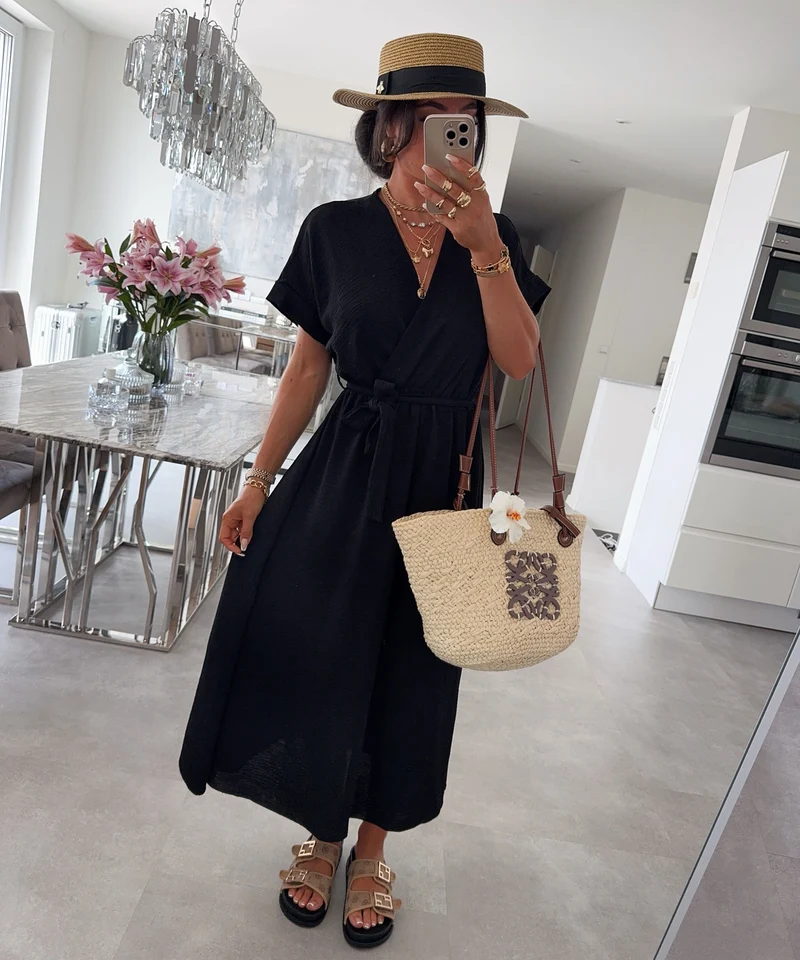 Kleid Enja Schwarz