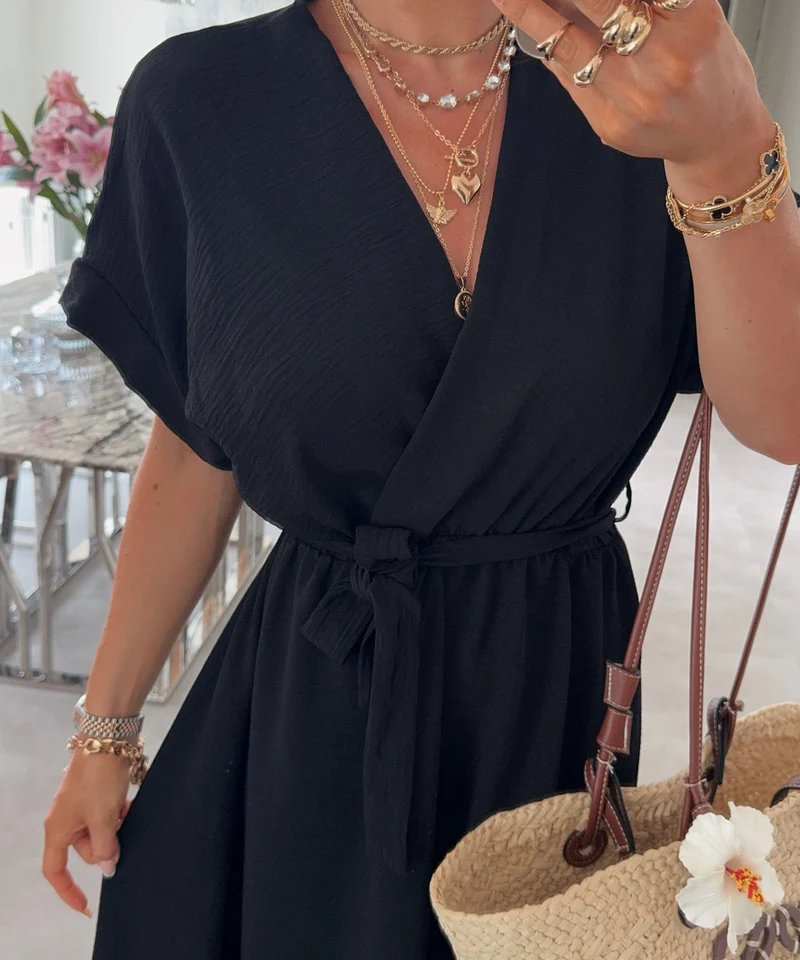 Kleid Enja Schwarz