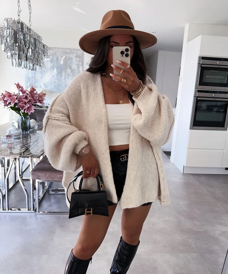 Cardigan Ray Beige