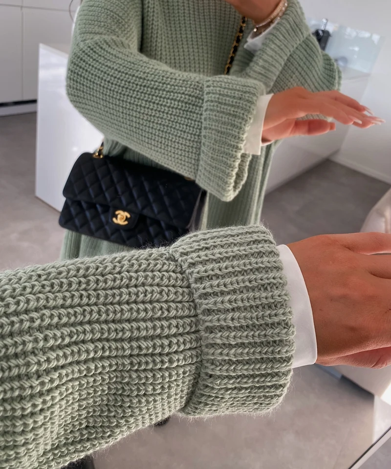 Oversize Pullover Elsa Pistazie