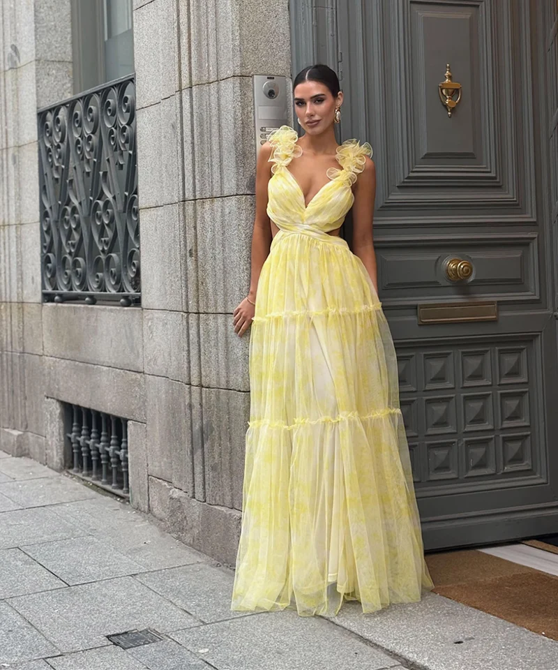 Kleid Alusia Gelb