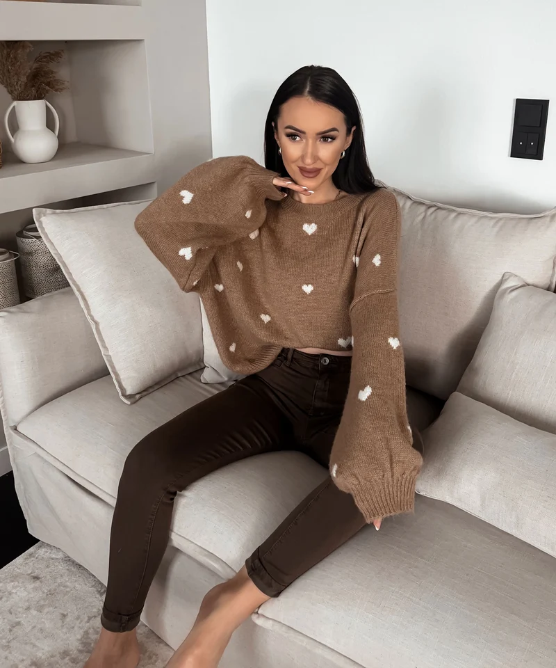 Oversize Pullover Joslin Camel