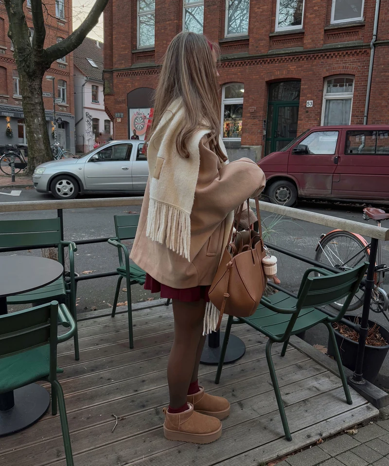 Oversize Jacke Joana Beige