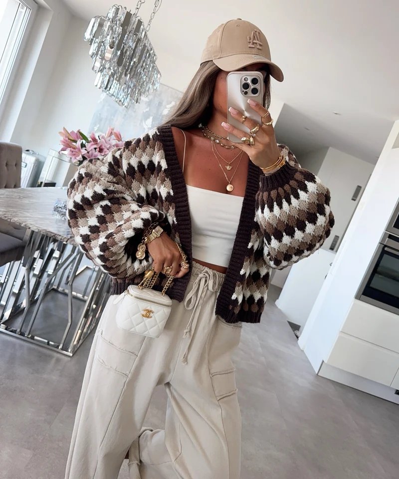 Bubble Cardigan Odelia Braun