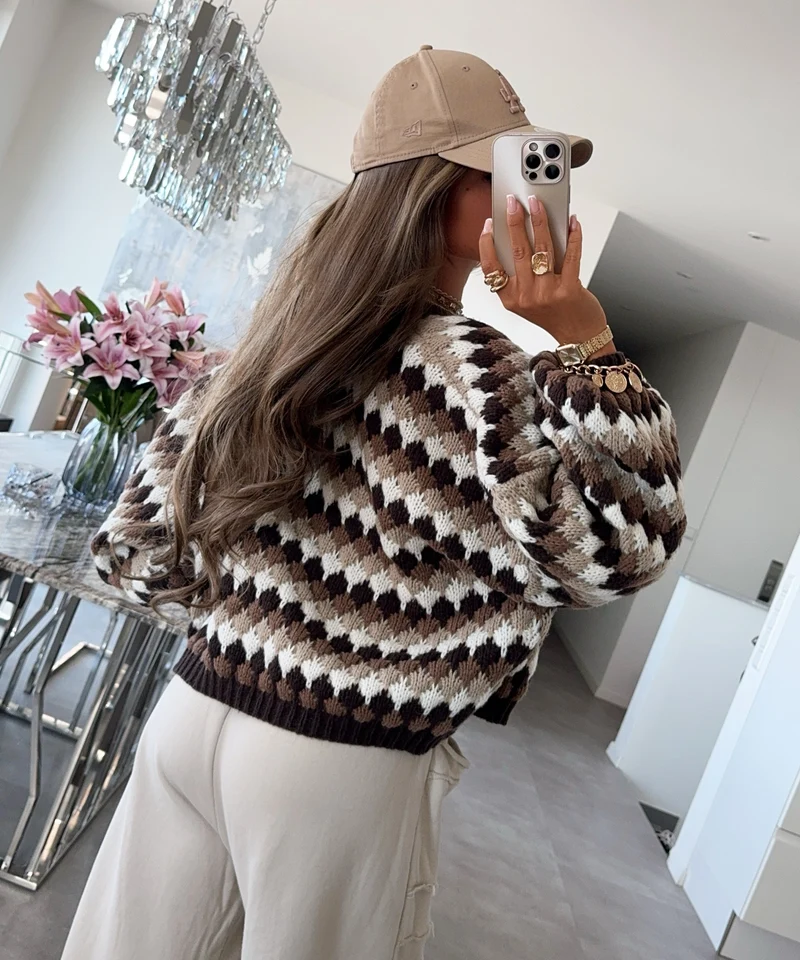 Bubble Cardigan Odelia Braun