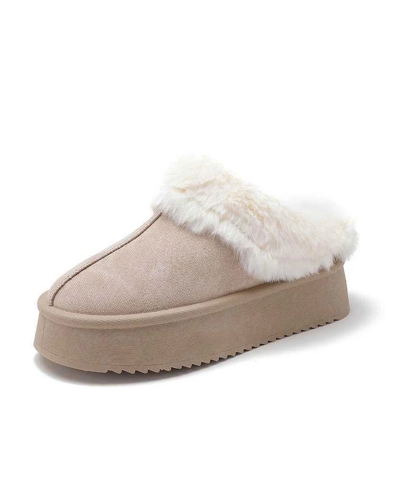 Pantoletten Taya Hellbeige