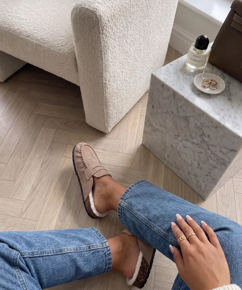 Fell Mules Leni Beige