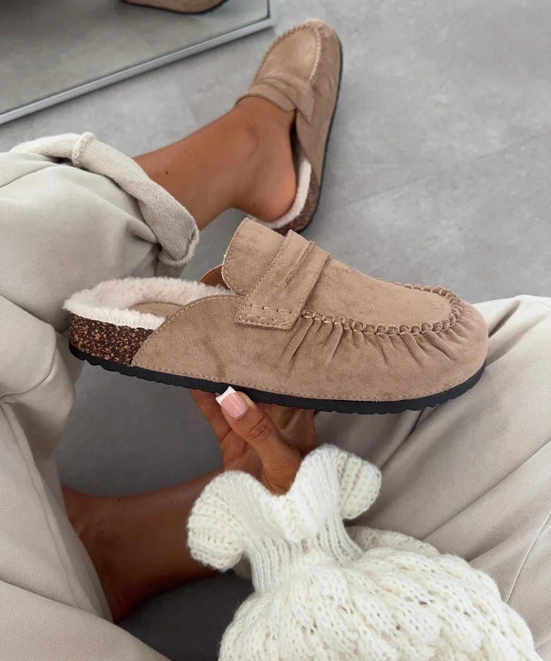 Fell Mules Leni Beige
