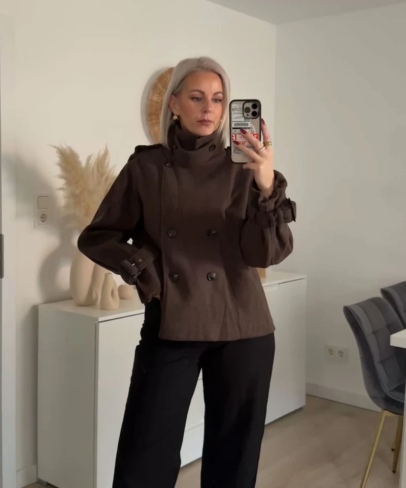 Jacke Pia Braun