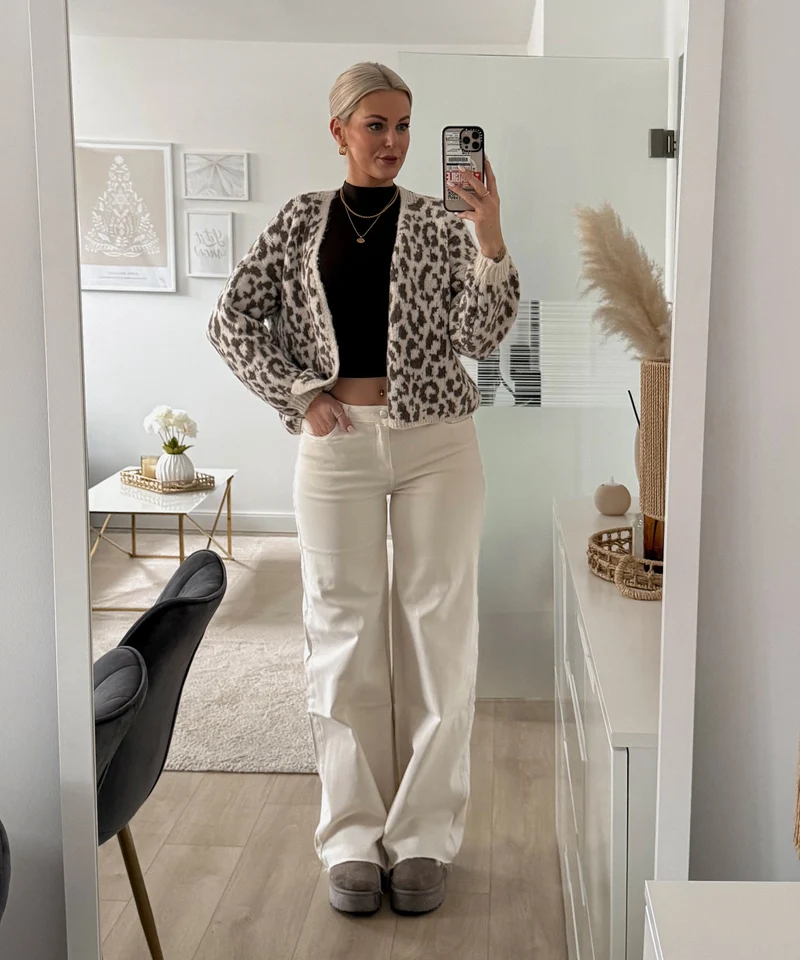 Cardigan Lira Braun Leo