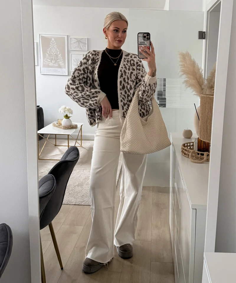 Cardigan Lira Braun Leo