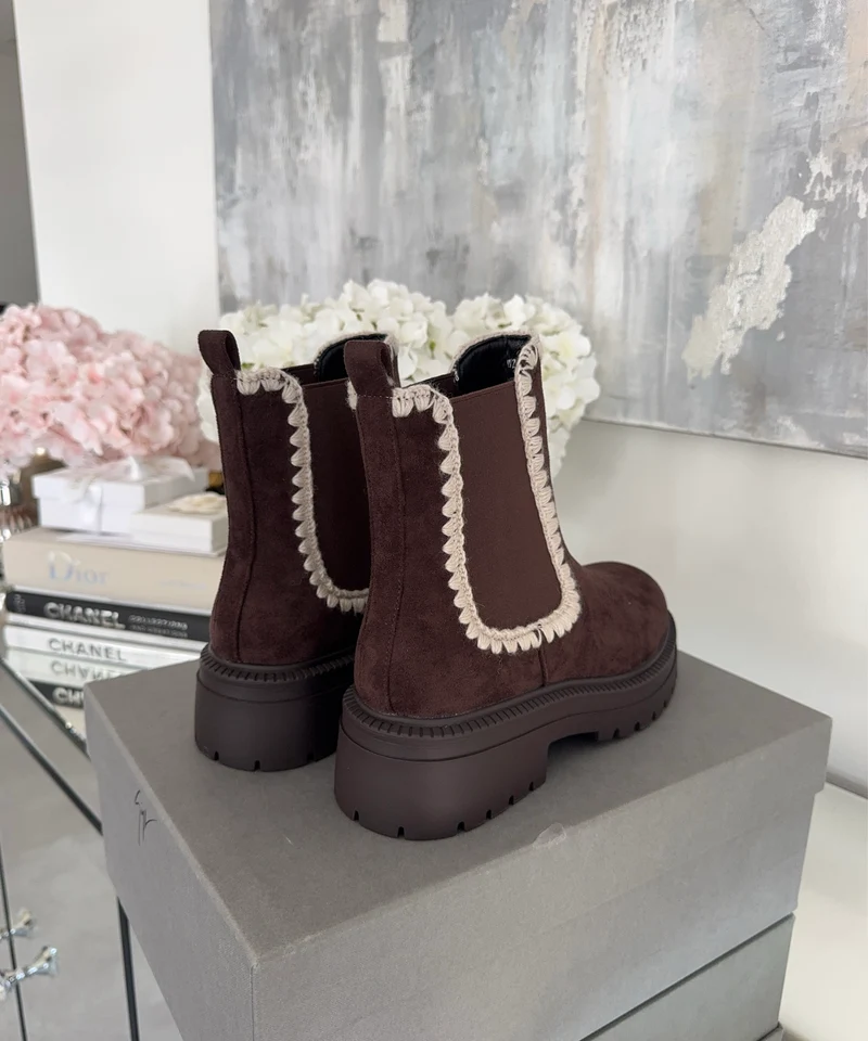 Stiefeletten Mavi Braun