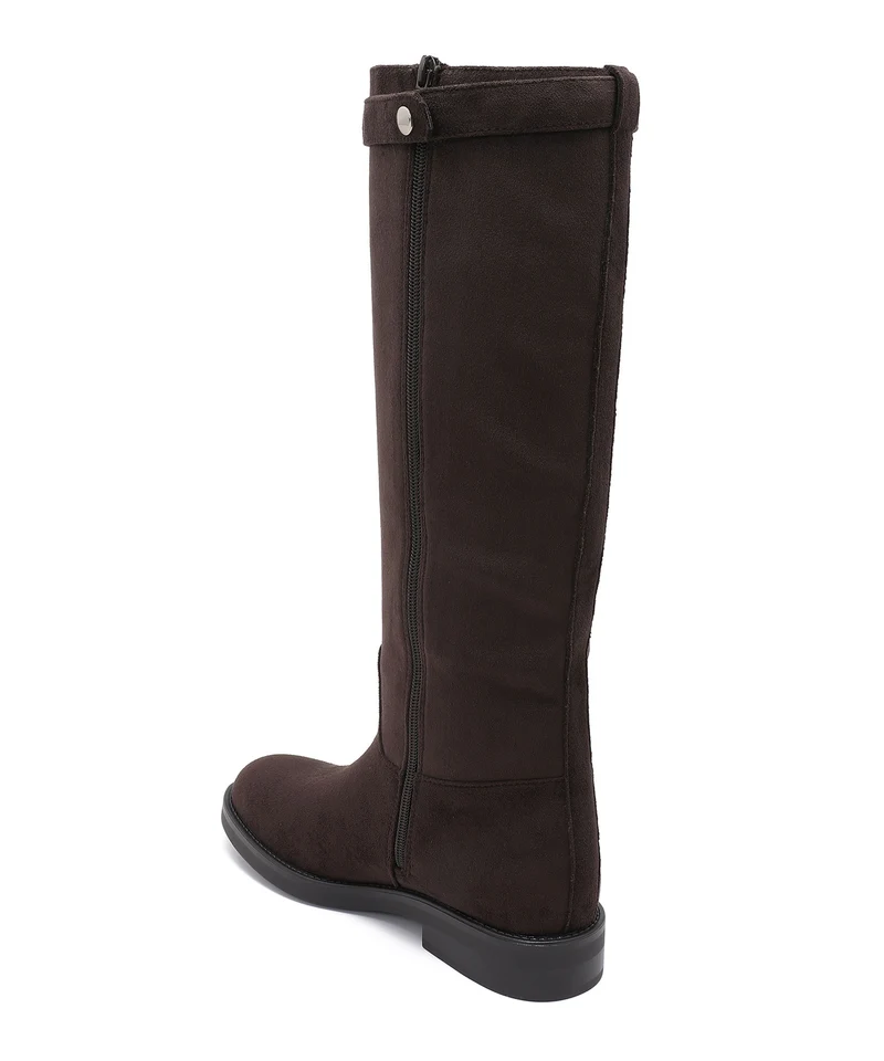 Wildleder Stiefel Mila Dunkelbraun