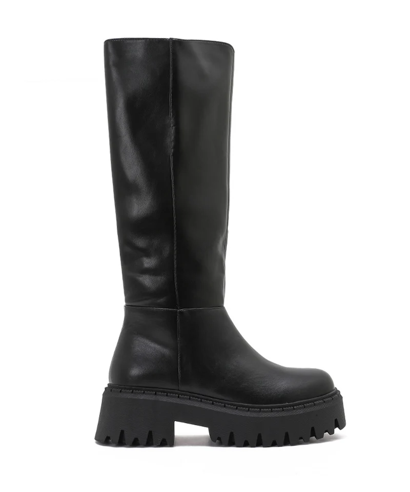 Chunky Stiefel Elina Schwarz