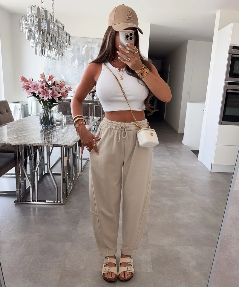 Balloon Jogging Hose Aila Beige