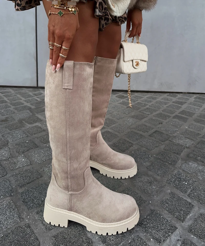 Stiefel Chira Beige